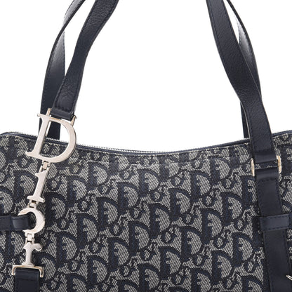 Christian Dior Denim Monogram Charms Shoulder Bag Blue 10 of 10