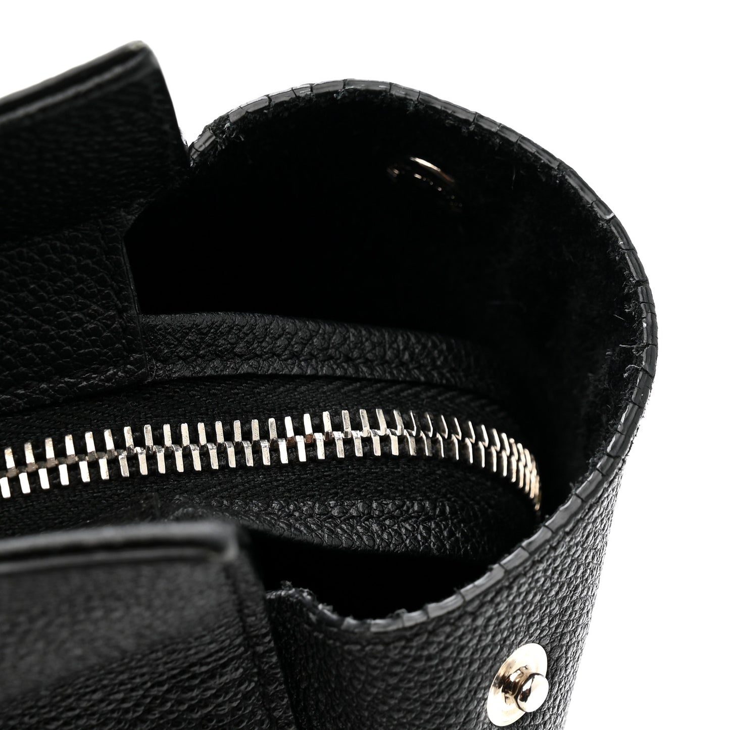 Grained Calfskin Medium Cabas Rive Gauche Black