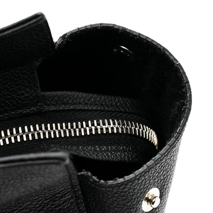 Saint Laurent Grained Calfskin Medium Cabas Rive Gauche Black 35 of 41