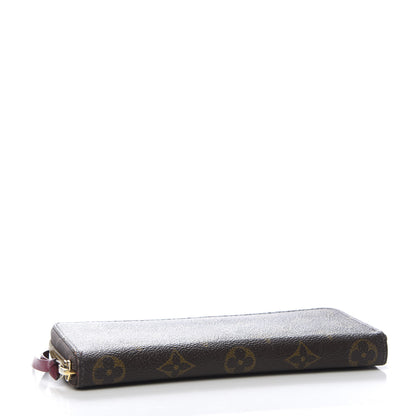 Louis Vuitton Monogram Clemence Wallet Fuchsia 4 of 8