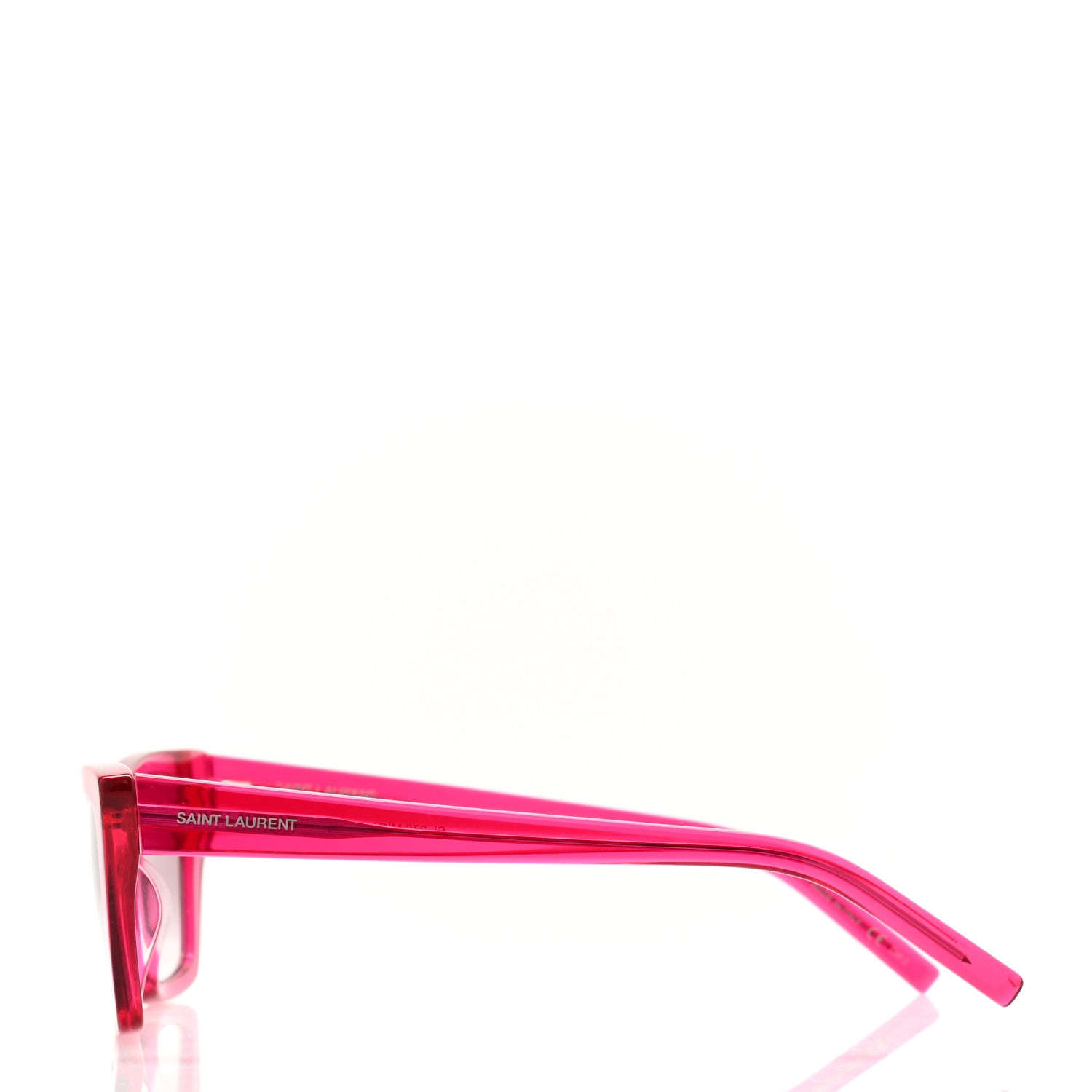 Saint Laurent Mica SL 276 Acetate Cat Eye Sunglasses Pink 3 of 7