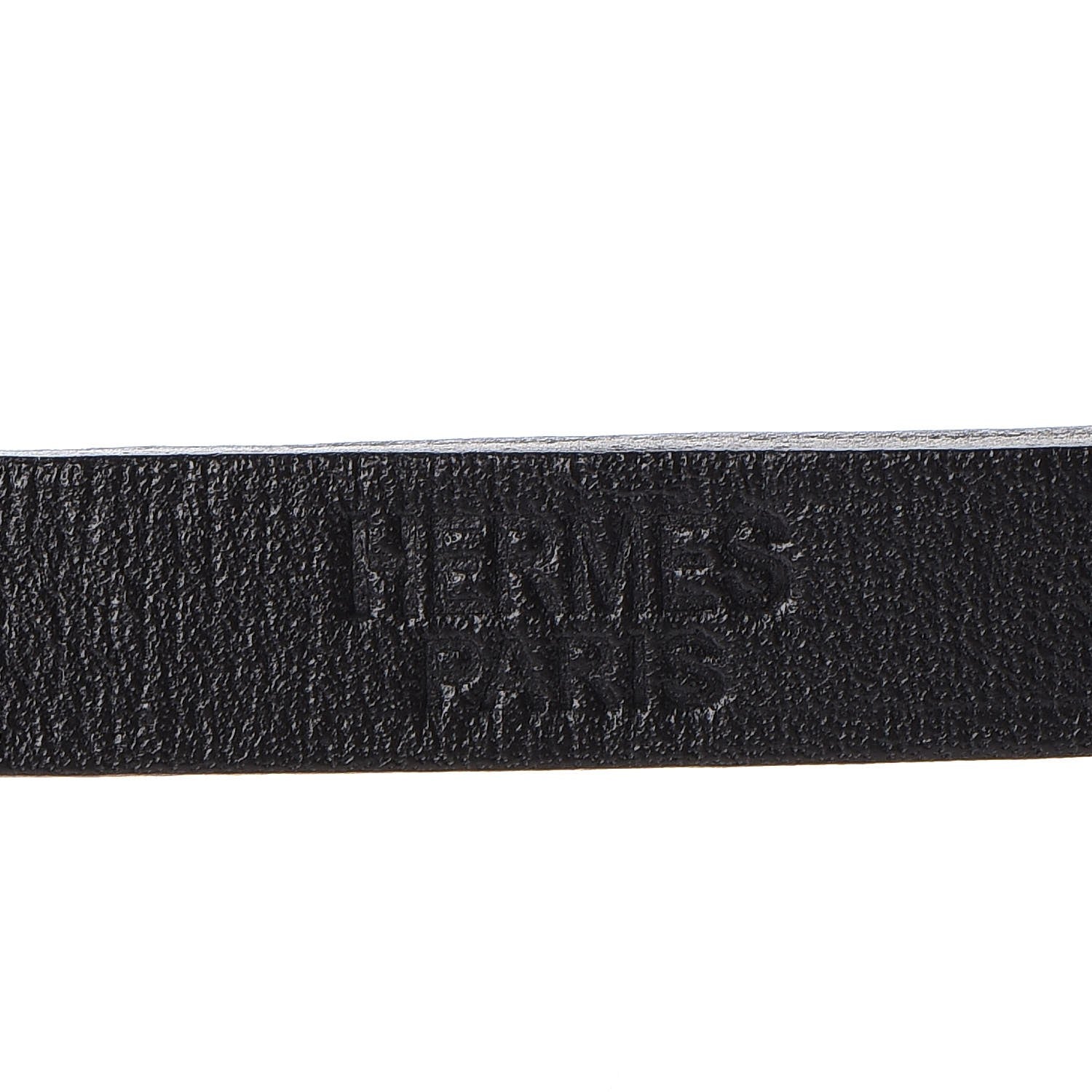 Hermes Chamonix Hapi 3 MM Triple Tour Wrap Bracelet M Black 4 of 8