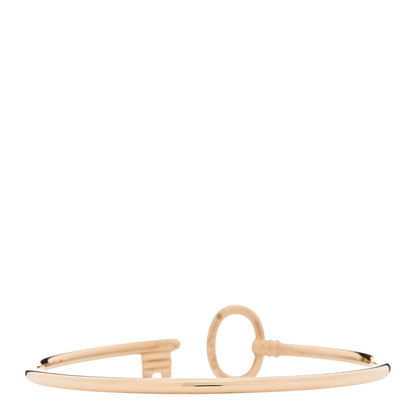 Tiffany 18K Yellow Gold Keys Wire Bracelet 2 of 4