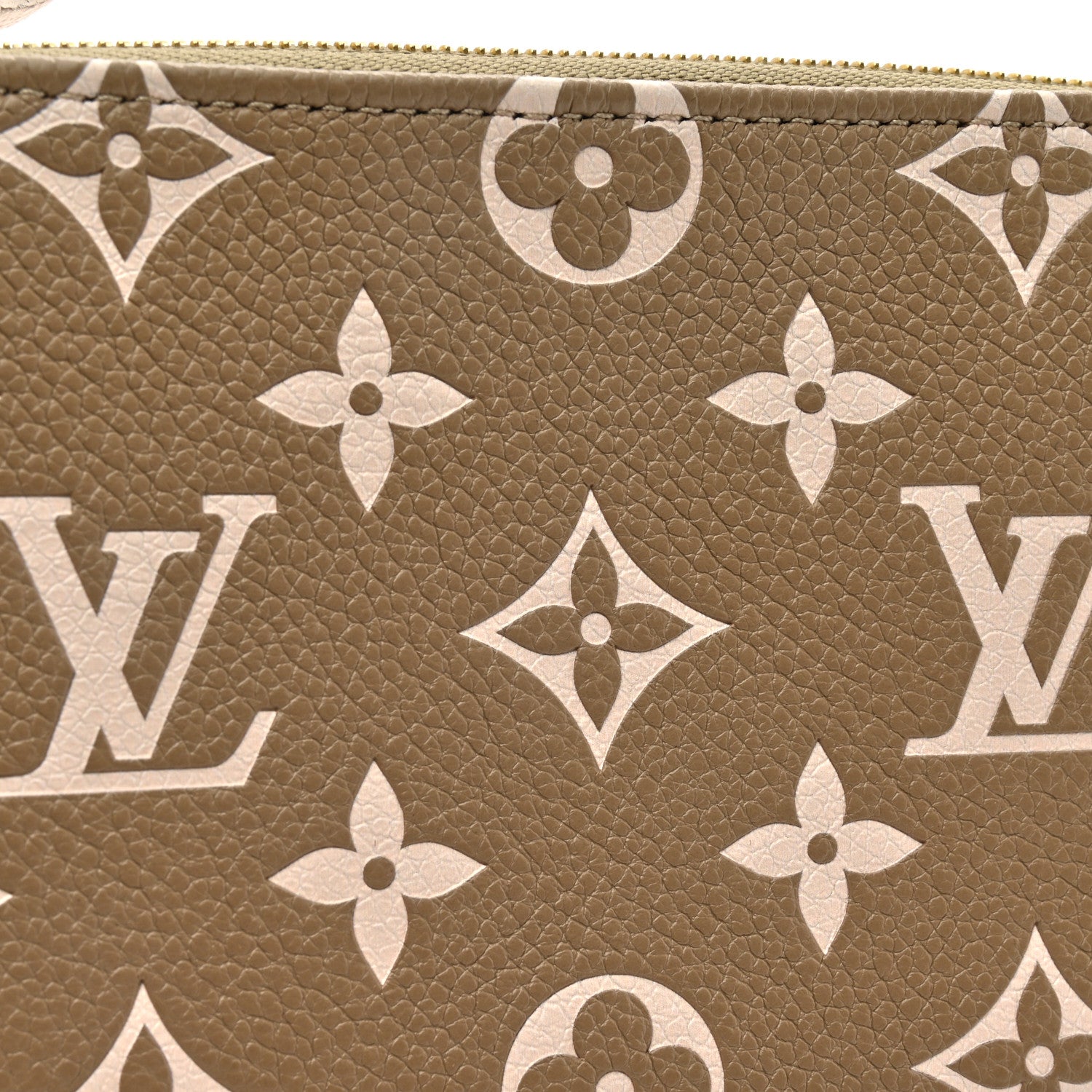 Louis Vuitton Empreinte Spring in the City Mini Pochette Accessories Kaki Beige Cream 6 of 7