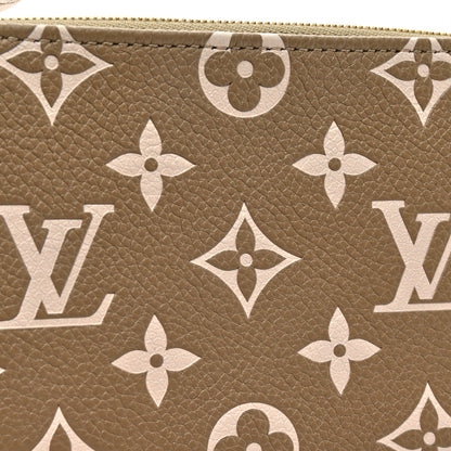 Louis Vuitton Empreinte Spring in the City Mini Pochette Accessories Kaki Beige Cream 6 of 7