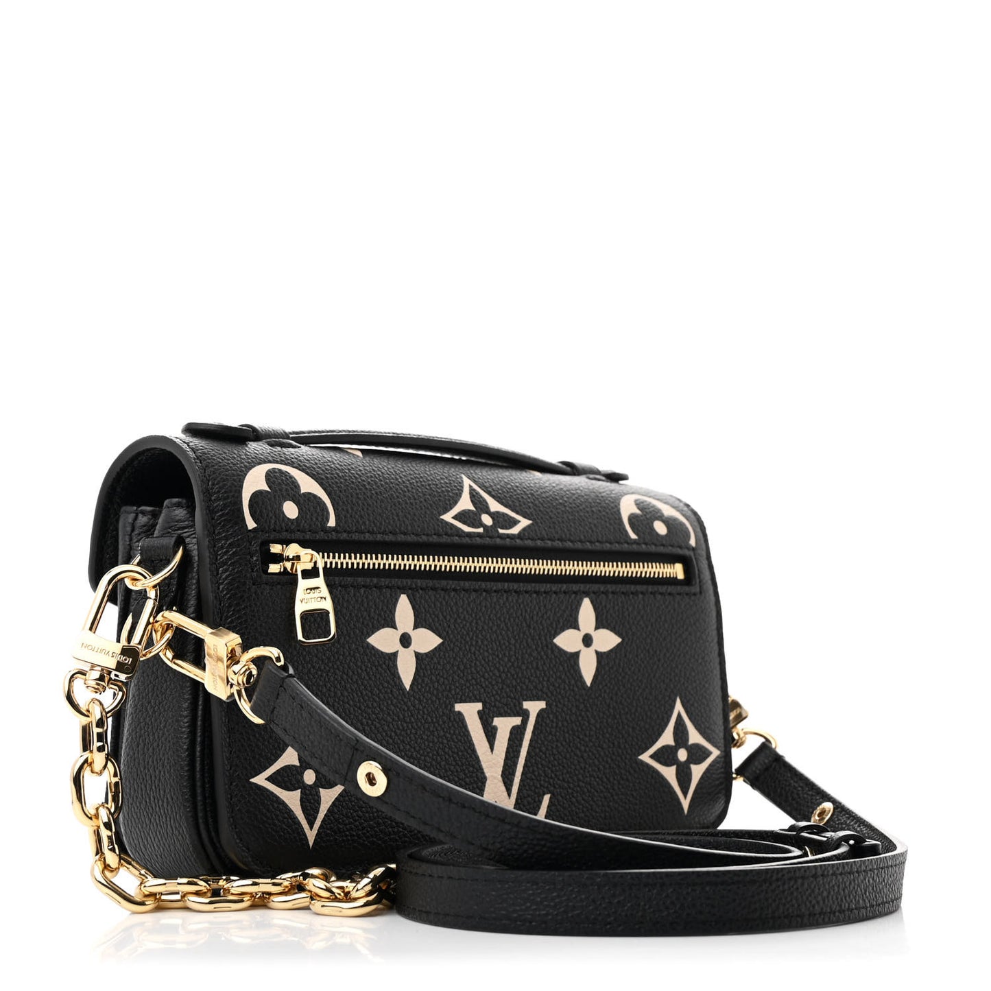 Empreinte Monogram Giant Pochette Metis East West Black Beige