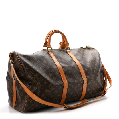 Louis Vuitton Monogram Keepall Bandouliere 55 2 of 9