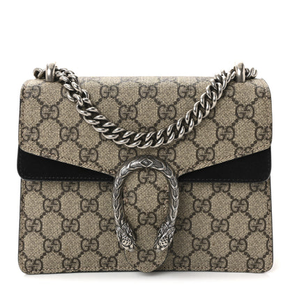 Gucci GG Supreme Monogram Mini Dionysus Shoulder Bag Black 1 of 10