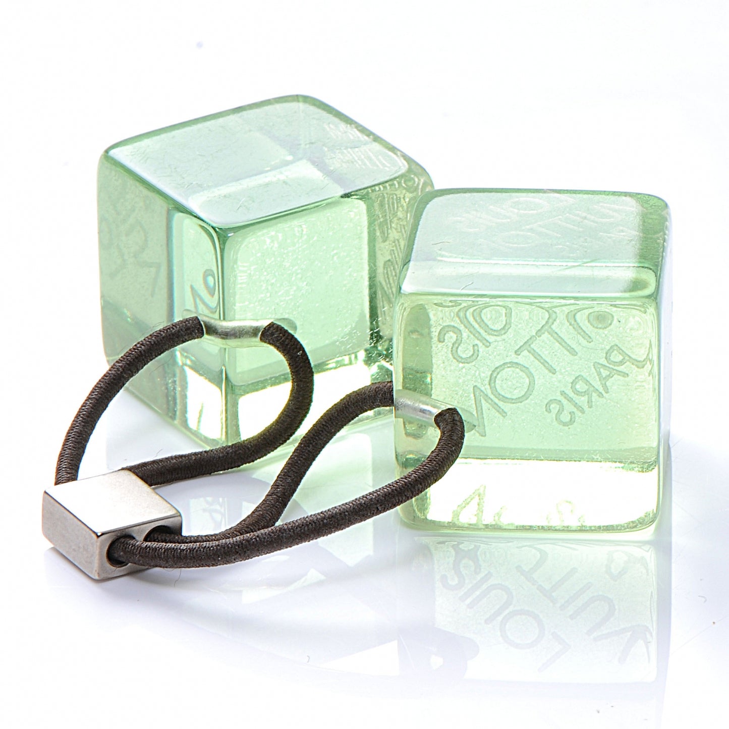 Resin Hair Cubes Green