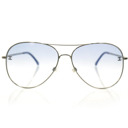 Chanel Aviator Sunglasses 4189 Blue 3 of 9