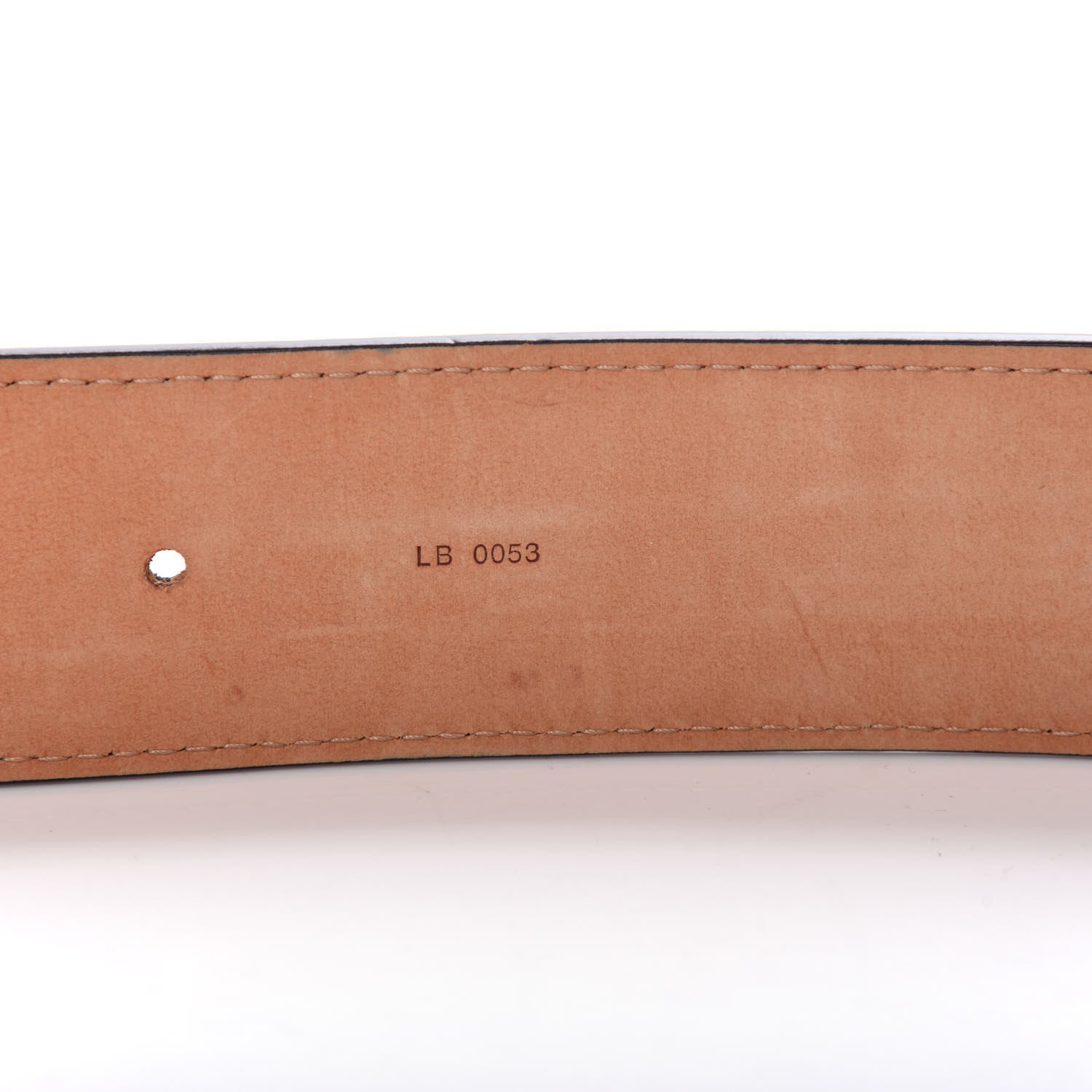 Louis Vuitton Calfskin Jeans Belt 90 36 Black 5 of 7