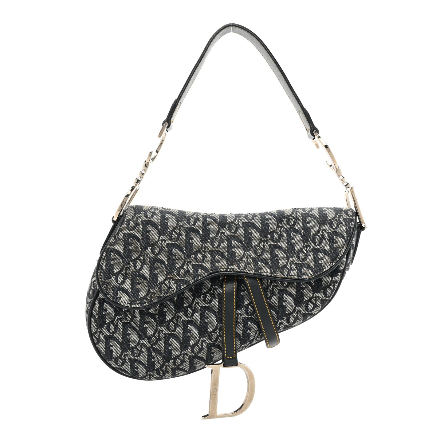 Monogram Saddle Bag Blue
