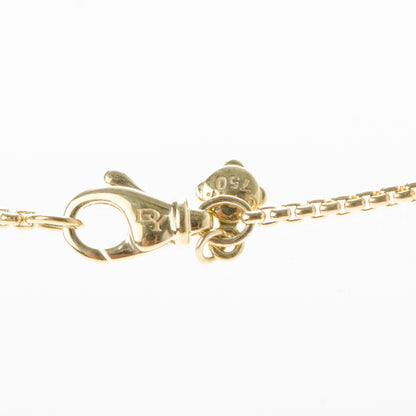 David Yurman 18K Yellow Gold 2.7mm Box Chain Necklace 18" 3 of 5