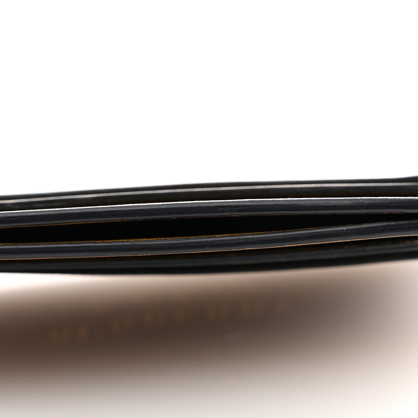 Soft Grain Calfskin Izzy Card Case Blue Carbon Camel