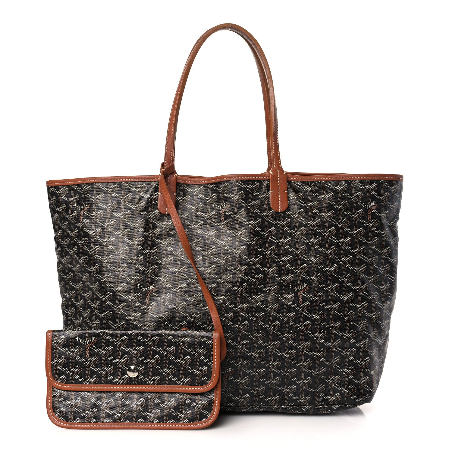 Goyard Goyardine Saint Louis PM Black Gold 1 of 10