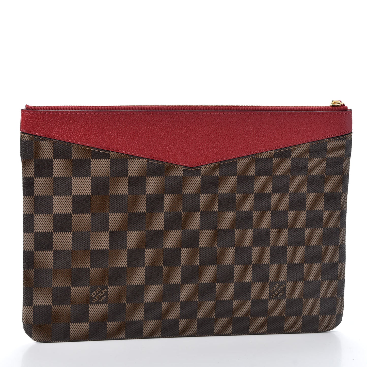 Damier Ebene Daily Pouch Coquelicot