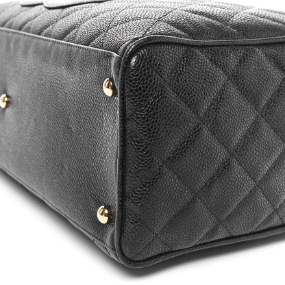 Chanel Caviar Quilted Large Bowler Black 10 of 10