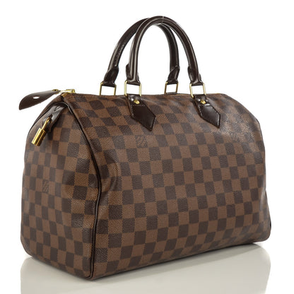 Louis Vuitton Damier Ebene Speedy 30 2 of 7