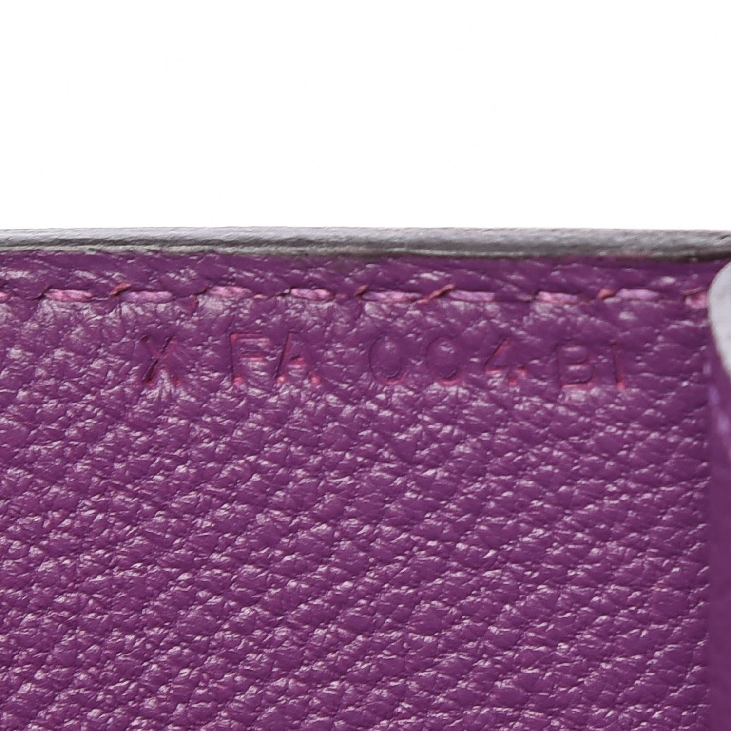 Hermes Tadelakt Medor 23 Clutch Anemone 7 of 9