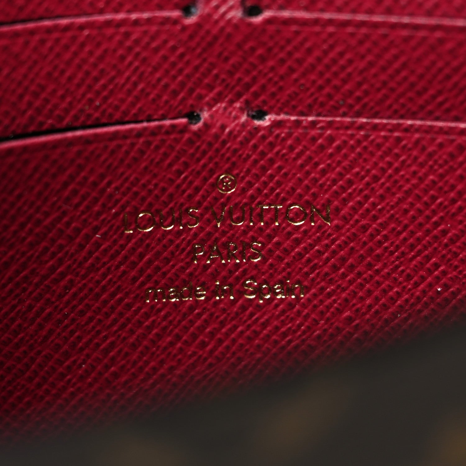 Louis Vuitton Monogram Jeanne Wallet Fuchsia 7 of 9