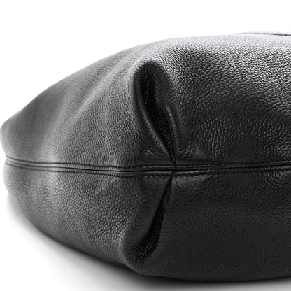 Gucci Pebbled Calfskin Soho Hobo Black 8 of 11