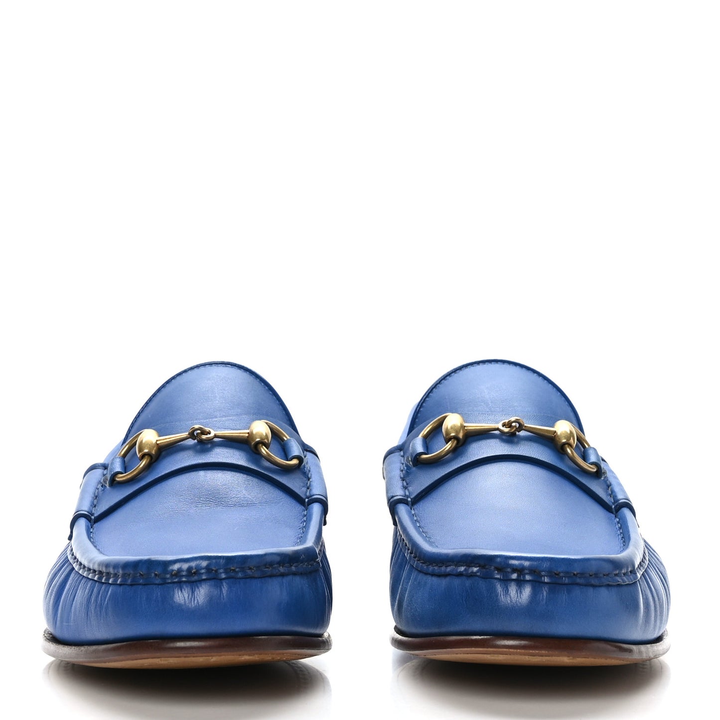 Calfskin Granada Kid Mens 1953 Horsebit Loafers 9 Rio Blue