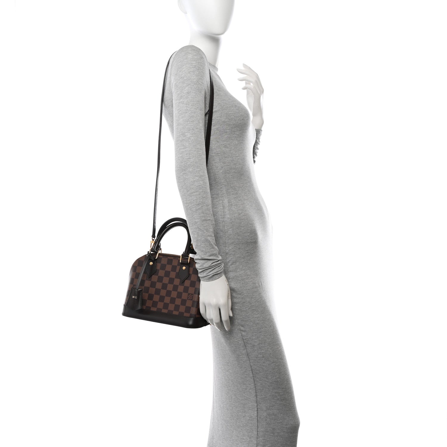 Louis Vuitton Damier Ebene Alma BB 2 of 11
