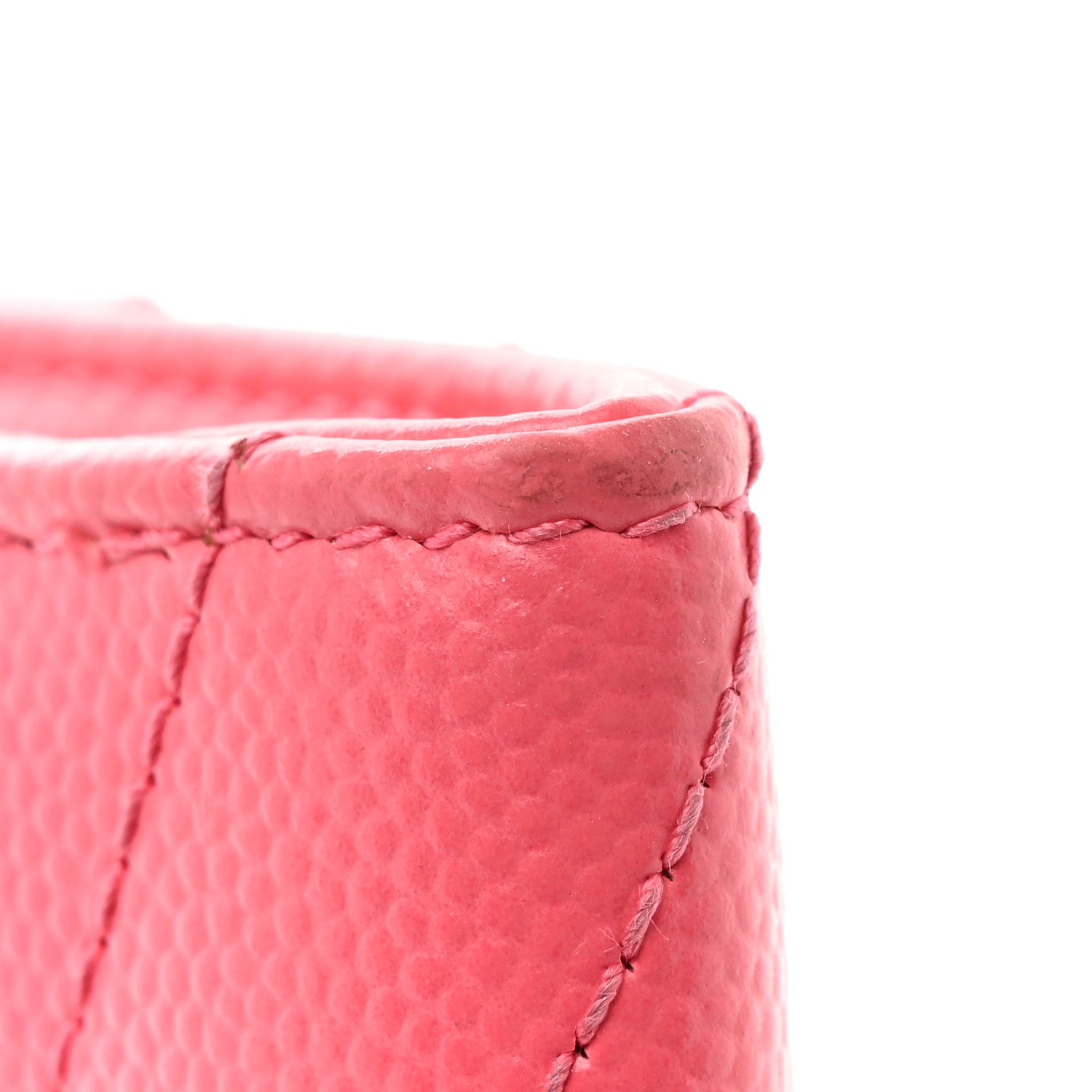 Saint Laurent Grain De Poudre Matelasse Chevron Small Monogram Envelope Wallet Rose Clair 9 of 12