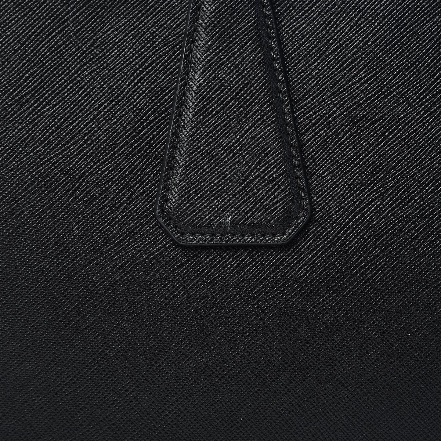 Saffiano Travel Briefcase Black