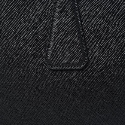 Prada Saffiano Travel Briefcase Black 13 of 19
