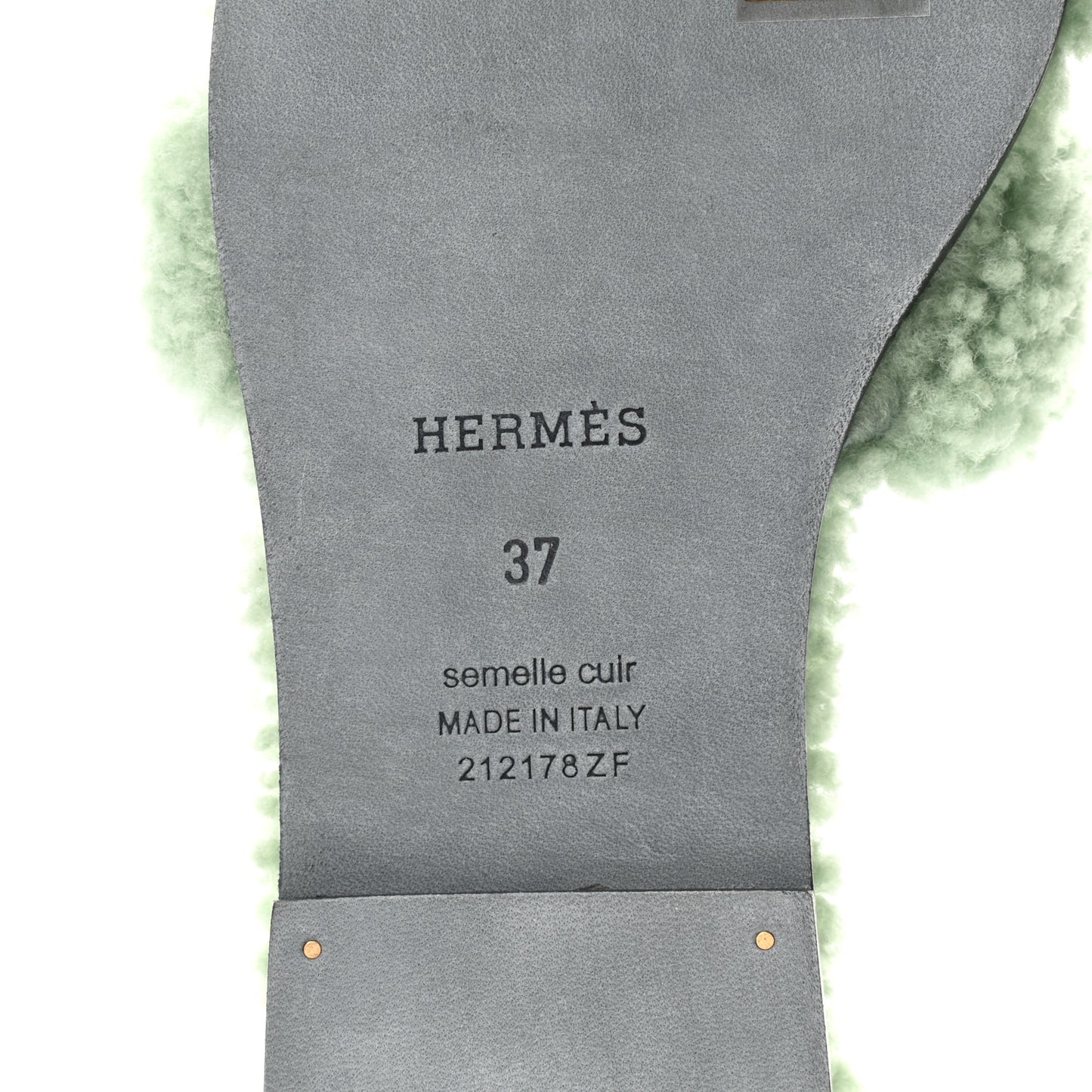 Woolskin Oran Sandals 37 Vert D'Eau