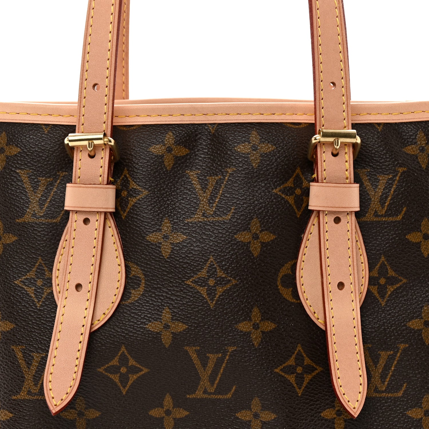 Louis Vuitton Monogram Petit Bucket 23 7 of 9
