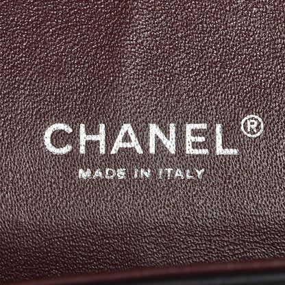 Chanel Lambskin Quilted Maxi Double Flap Black 7 of 8