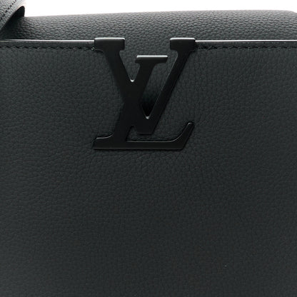 Louis Vuitton Taurillon Capucines East West MM Matte Black 7 of 9