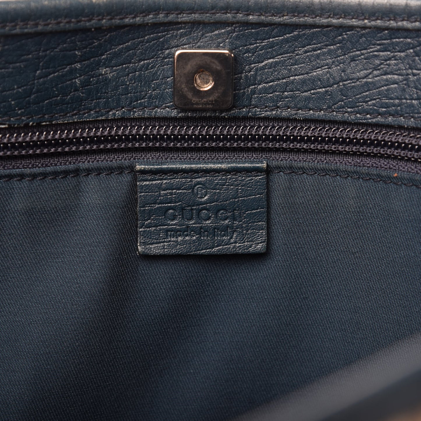 GG Plus Monogram Medium Joy Tote Navy