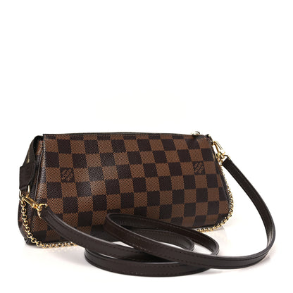 Louis Vuitton Damier Ebene Eva Clutch 3 of 10