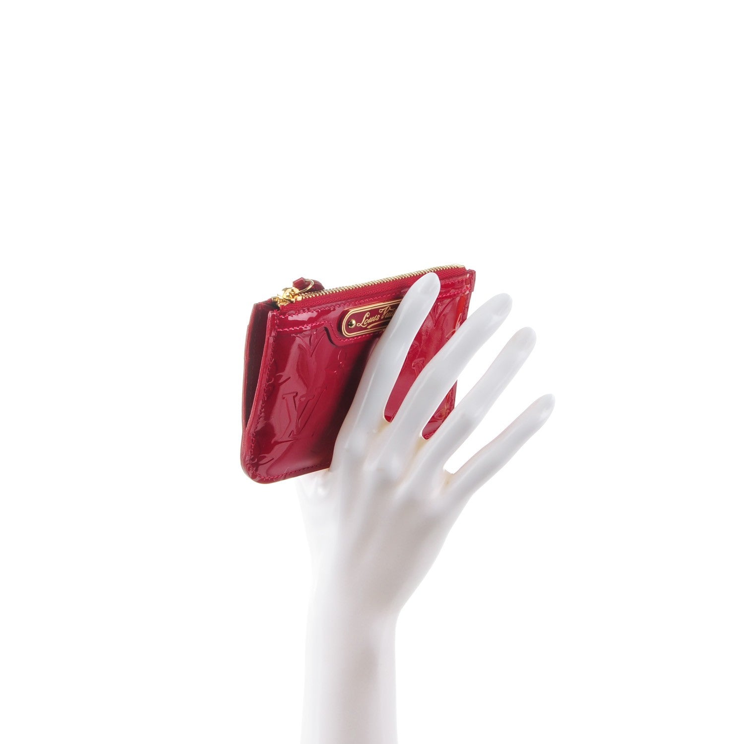 Louis Vuitton Vernis Key Pouch Pomme D'Amour 2 of 7