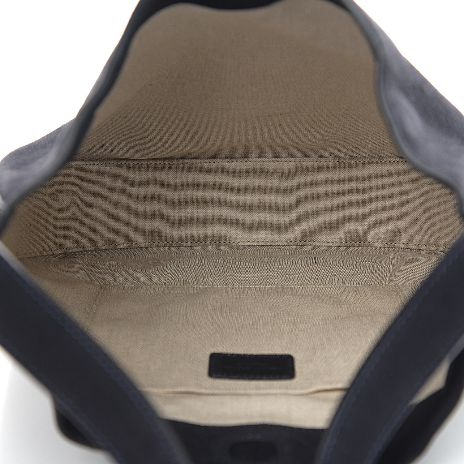 Mansur Gavriel Suede Shoulder Bag Navy 4 of 8