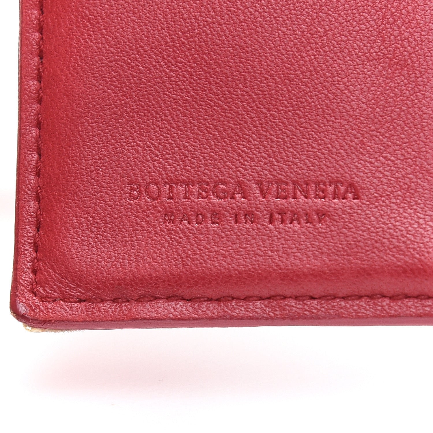 Bottega Veneta Nappa Intrecciato Snap Wallet Cassis 4 of 6