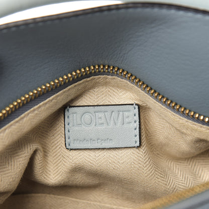 Loewe Calfskin Small Puzzle Bag Aqua Light Blue Stone Blue 6 of 9