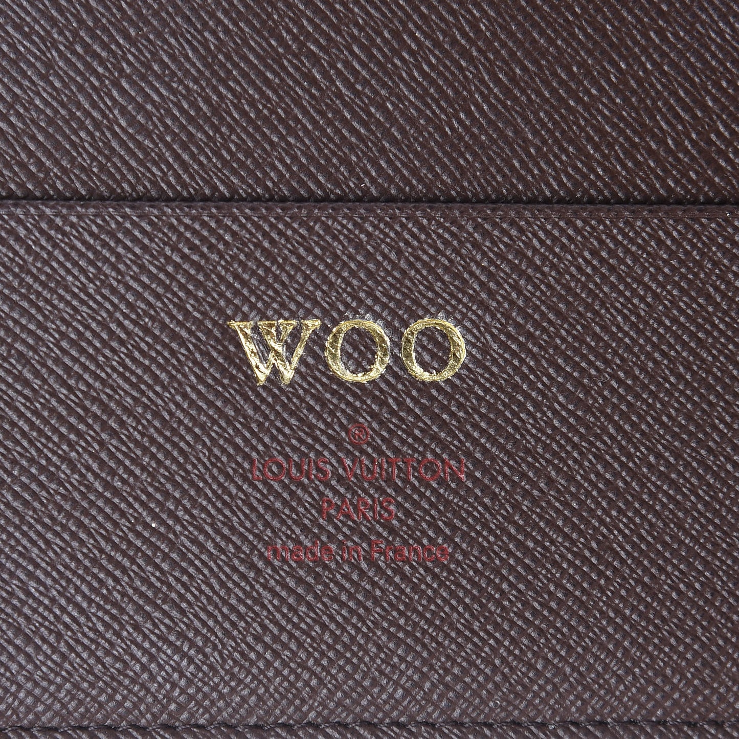 Damier Ebene Large Ring Agenda Cover