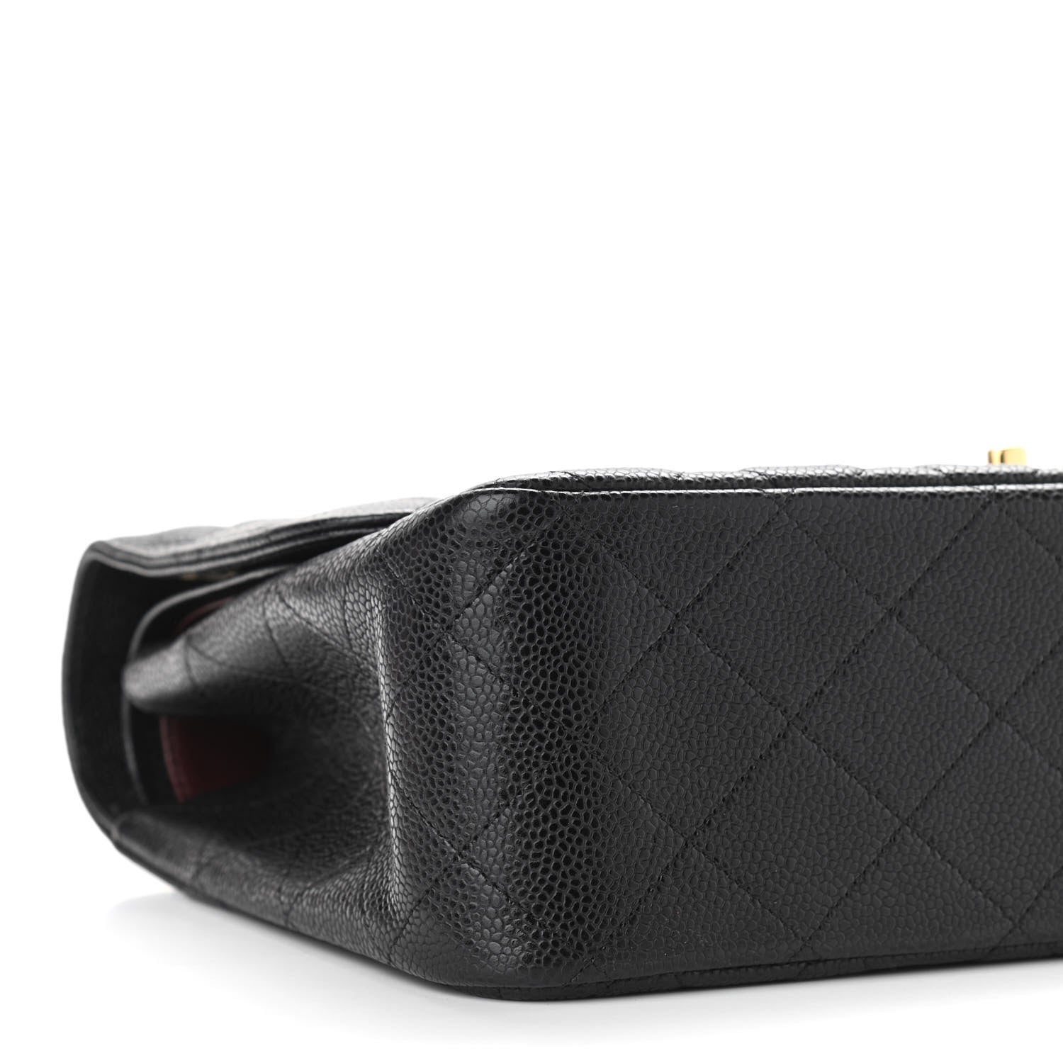 Chanel Caviar Quilted Jumbo Double Flap Black 9 of 11
