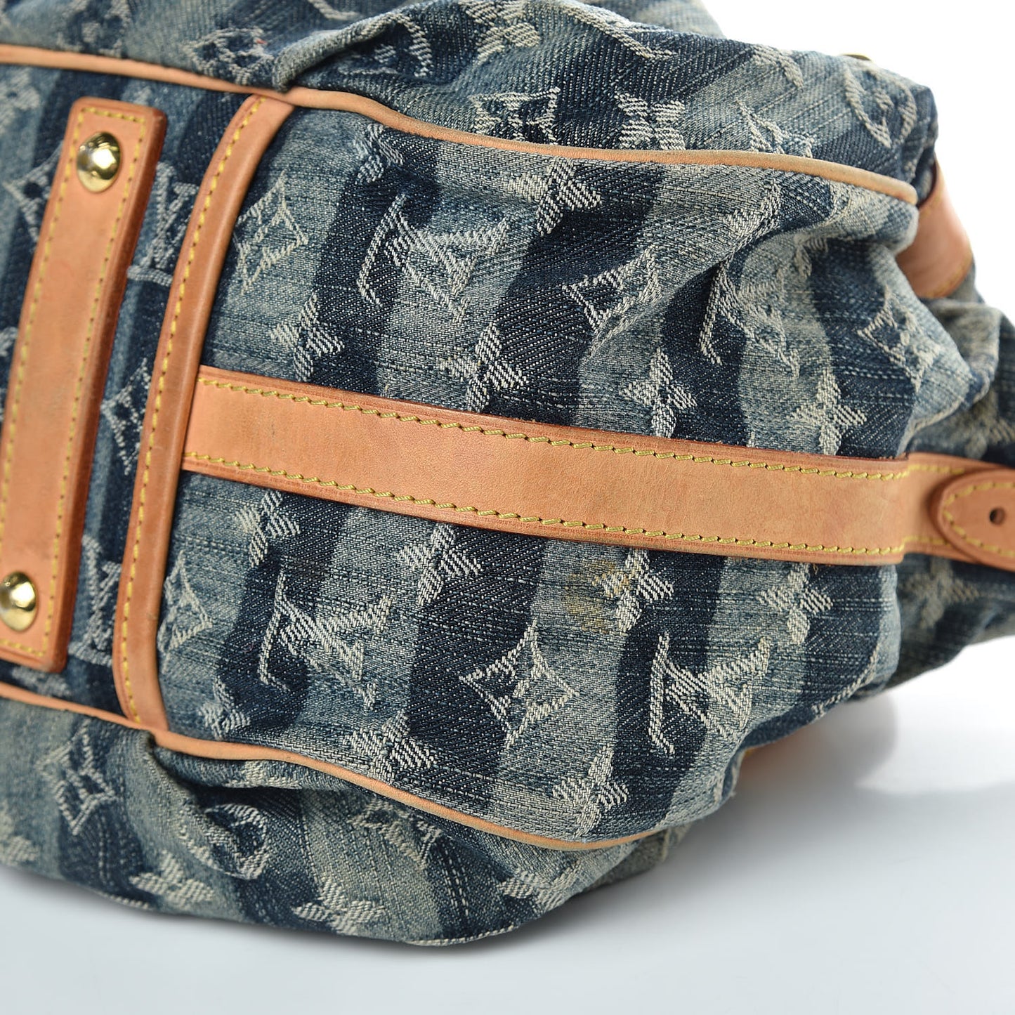 Denim Raye Porte Epaule MM