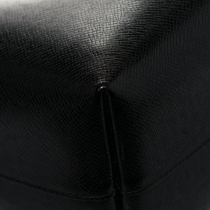 Saint Laurent Calfskin Large Shopping Tote Black 9 of 14