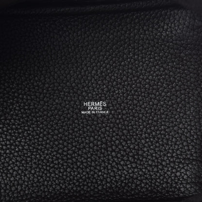 Hermes Taurillon Clemence Picotin 18 PM Ebene Bleu Paon 6 of 11