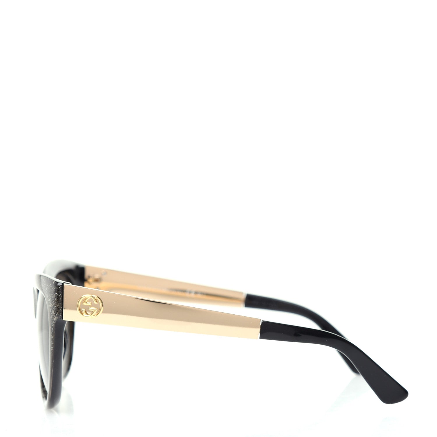 Gucci Glitter Cat Eye Sunglasses 3739/N/S Black 3 of 8