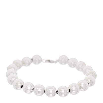 Tiffany Sterling Silver 10mm HardWear Ball Bracelet 1 of 4
