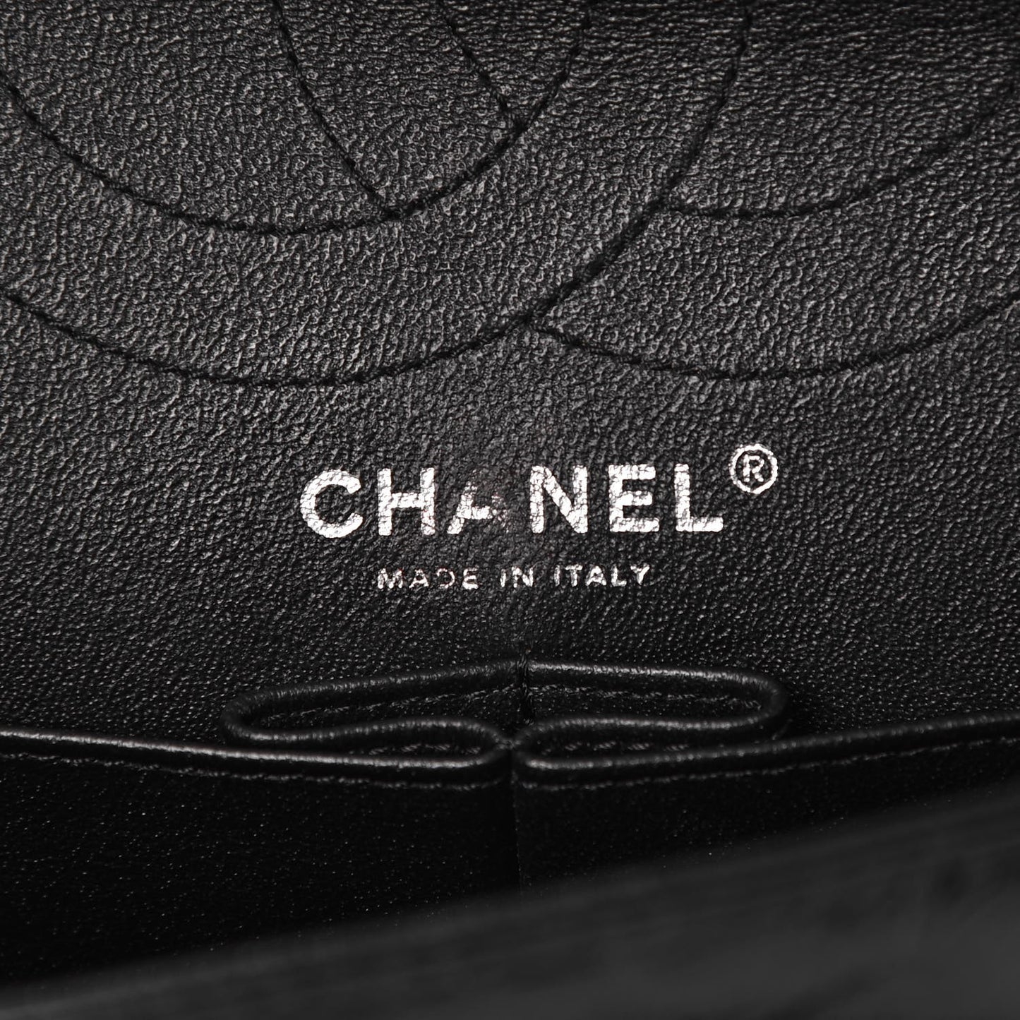 Glazed Calfskin Quilted 2.55 Reissue 226 Flap So Black