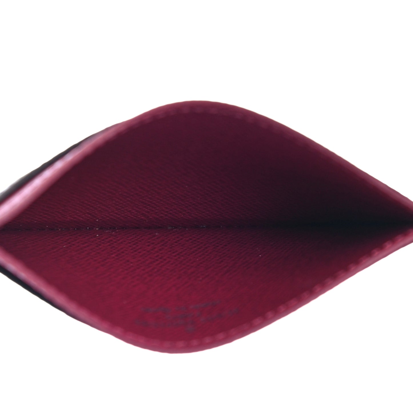Monogram Card Holder Fuchsia