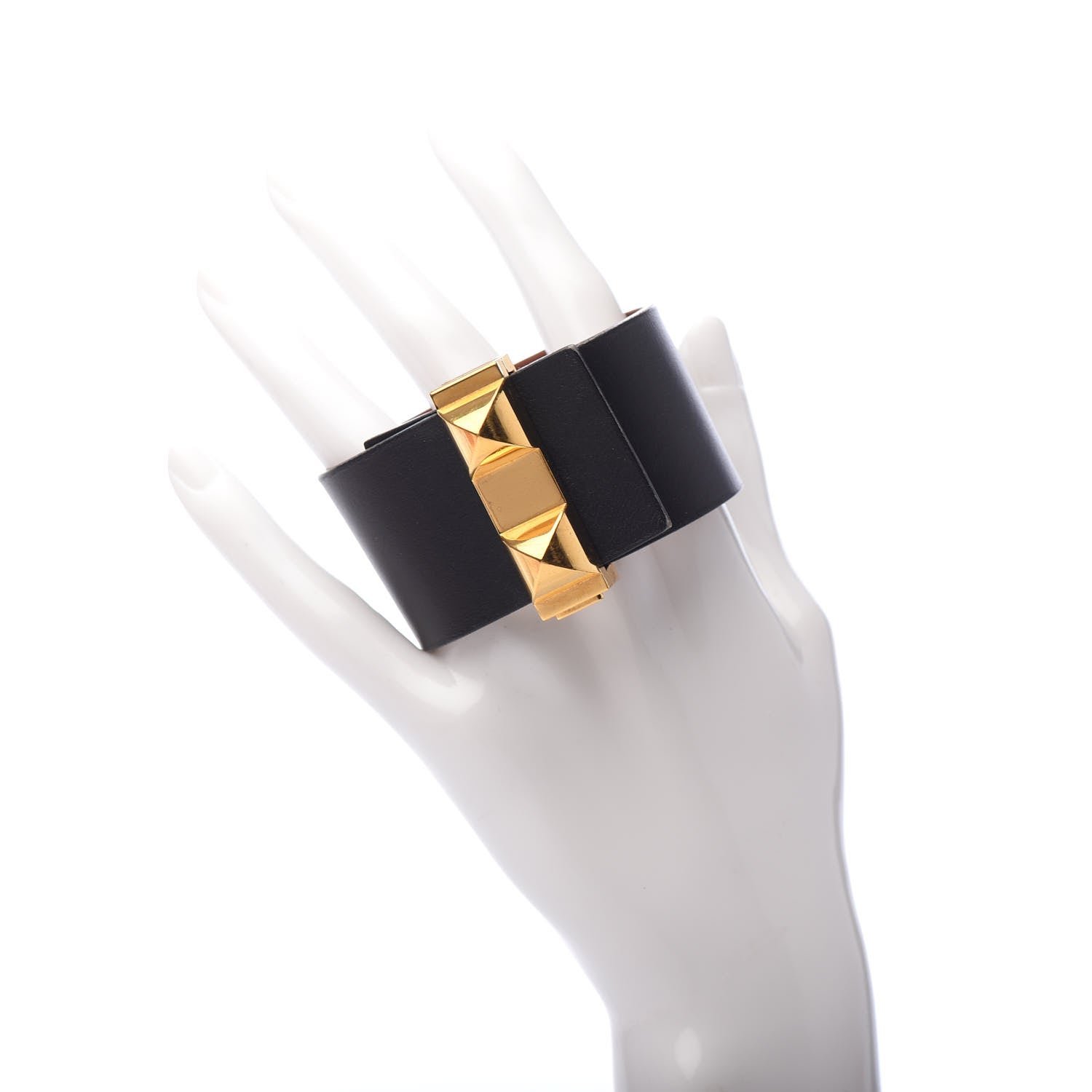 Hermes Swift Imprevisible Bracelet MM Black 2 of 5